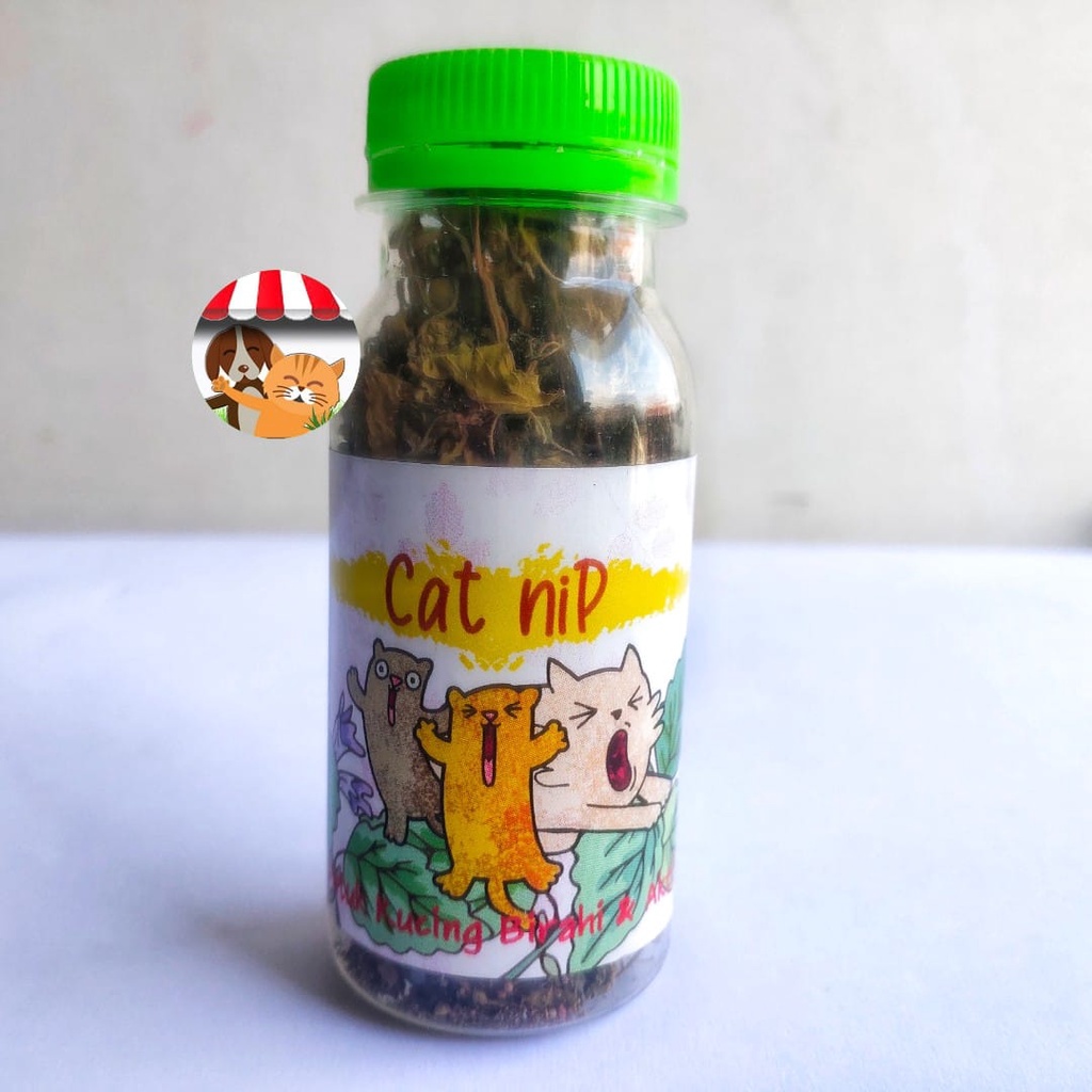 Catnip Daun Kering Cat Mint 15gr - Untuk Kucing Birahi Anti Stress