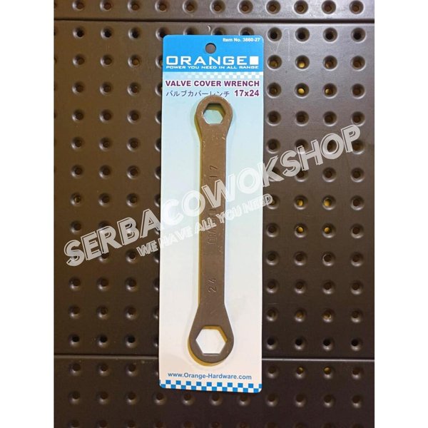 Orange Kunci Tutup Klep lurus 17x24 Flat Valve Cover Wrench Termurah Berkualitas