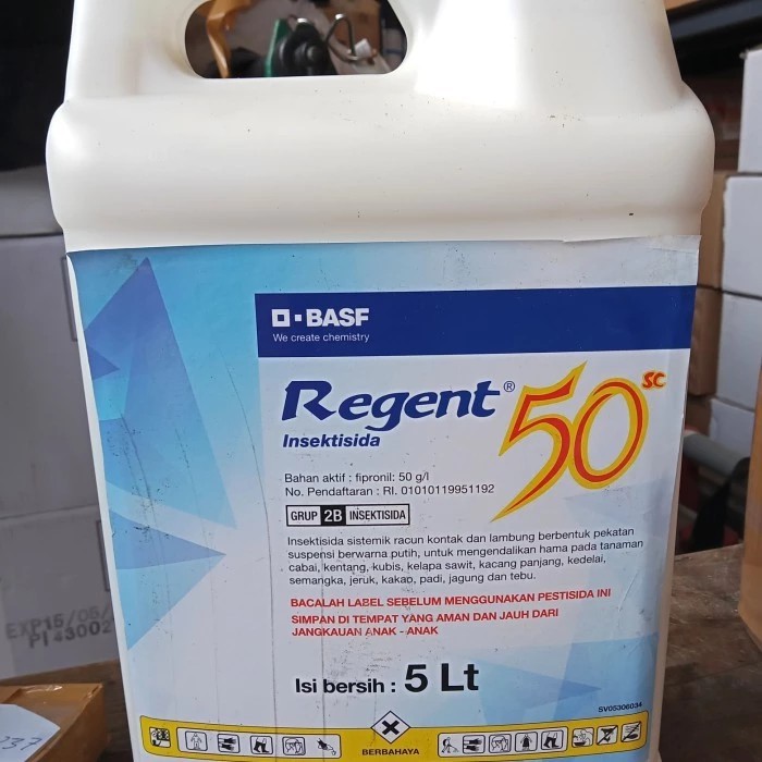 Obat pembasmi hama REGENT 50 SC Insektisida