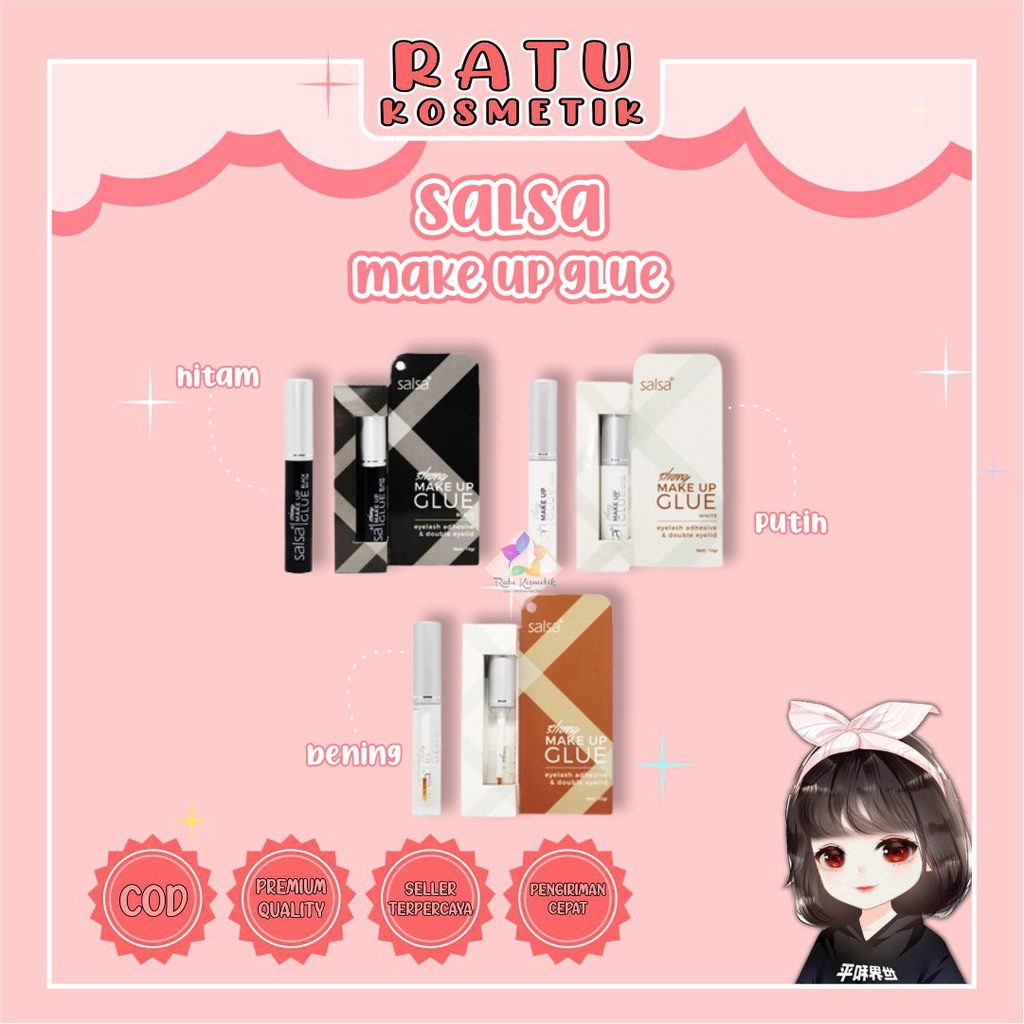 ❤ RATU ❤ Salsa Strong Makeup Glue / Lem Bulu Mata