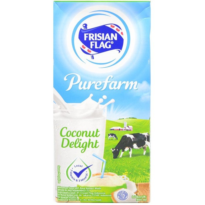 

Frisian Flag Susu Cair Uht Coconut Delight 900Ml