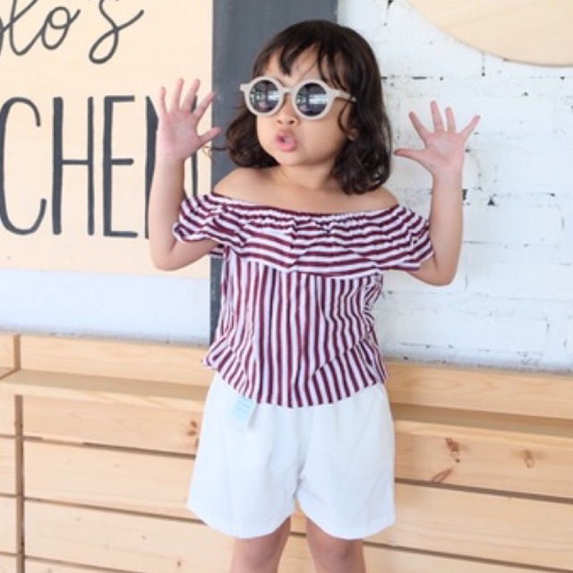 SABRINA PATTERN ANAK // BAJU SABRINA ANAK