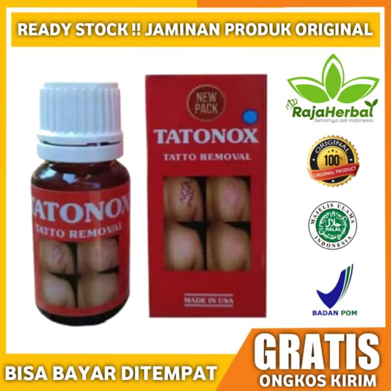 Tatonox Original - Obat Penghilang Tato / Penghapus Tato Permanen