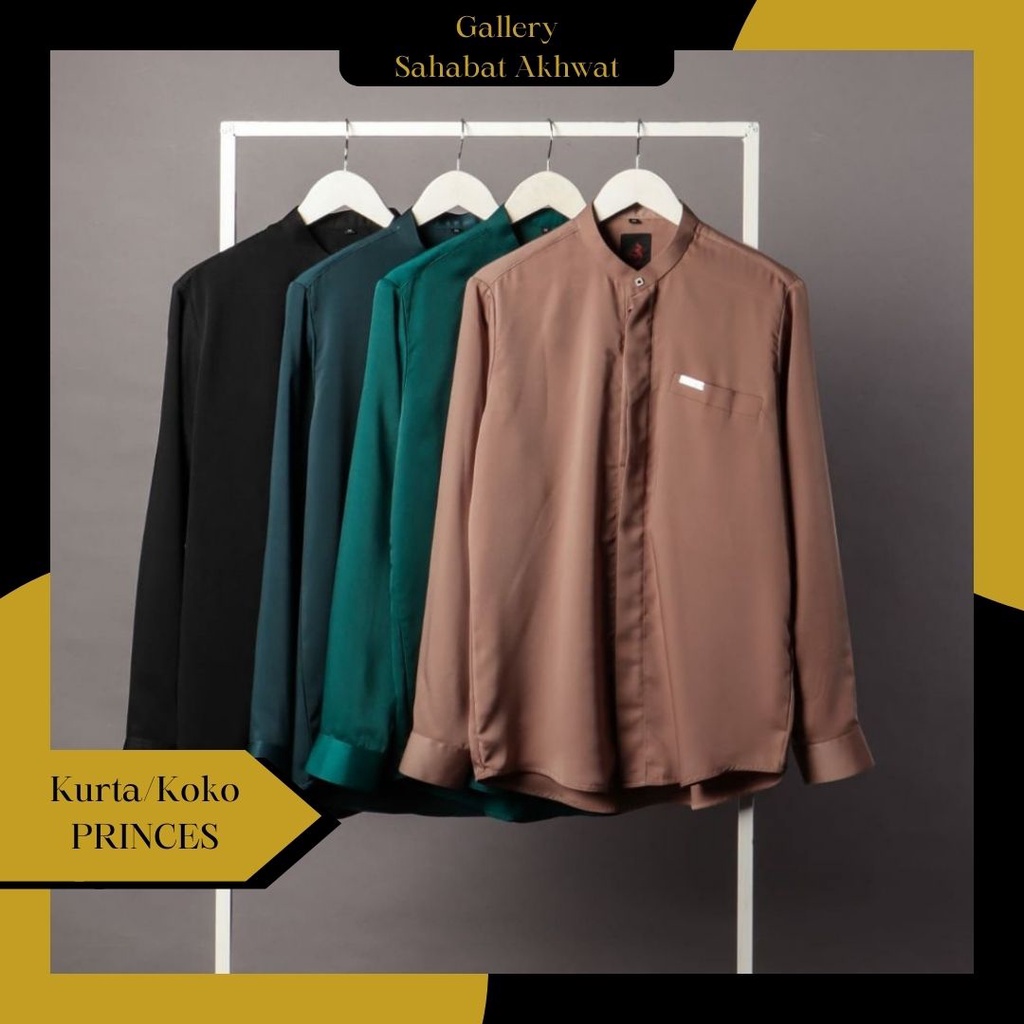 PRINCE ARABIAN MEN SHIRT KURTA KOKO IED SERIES by AL ARABIAN BUTIK klambieakhwat BISA COD