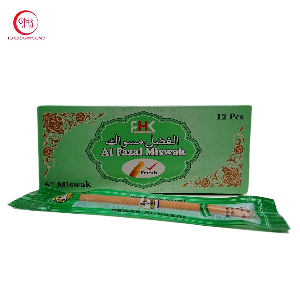 Siwak Al Fazal Kecil 1 Box isi 12 - Miswak