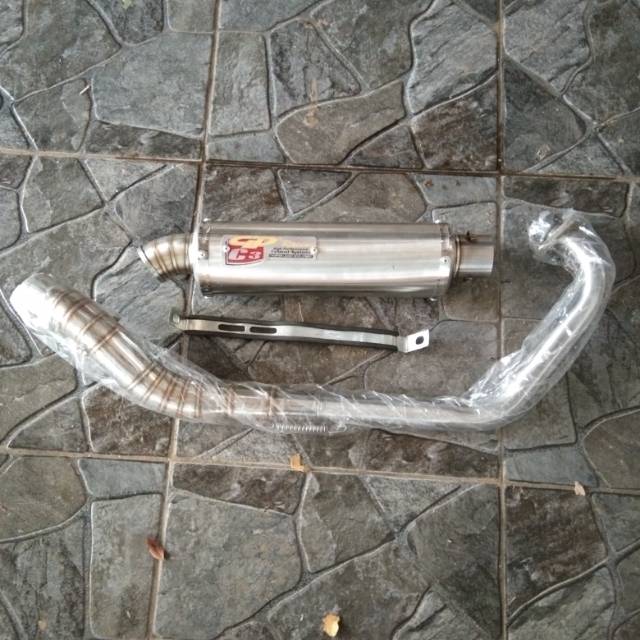 knalpot cld TRI Oval for FU.VIXION.MX.BYSON.SCORPIO.TIGER.DLL