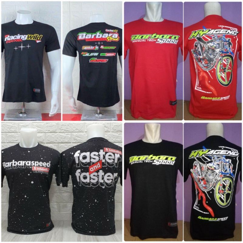 (COD) KAOS HEREX CERIA SOHC CAPTION / KAOS BARBARA SPEED / KAOS RACING WILD SAPOEANGIN HONDA GANK / HONDA SQUAD DISTRO