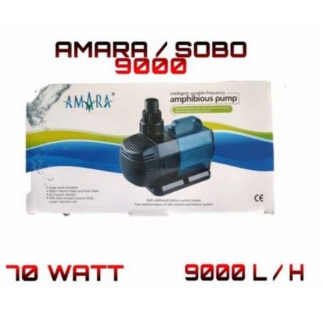 Amara BO 9000a Amphibious Pump Mesin Filter Aquarium Kolam no Sunsun