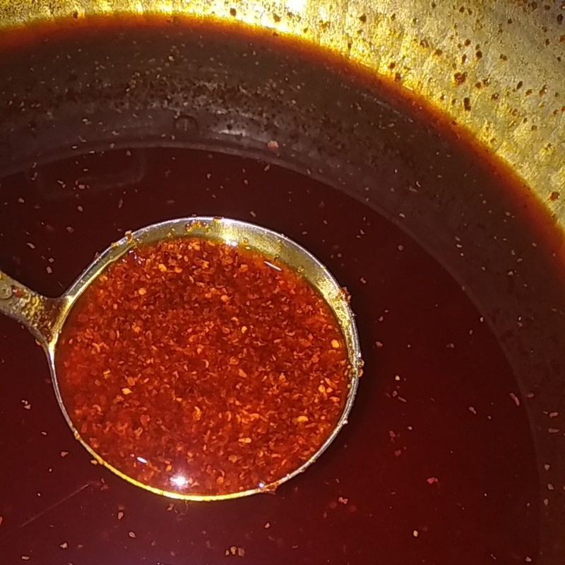 

chili oil / minyak pedas yg enaaak banget