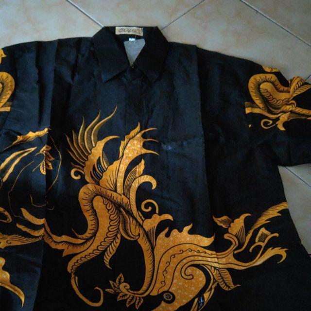 Bswart Batik Hrb026 Kenongo Hem Pendek Padi Pekalongan M L Xl Batik Pria Murah Modern Grosir Batik