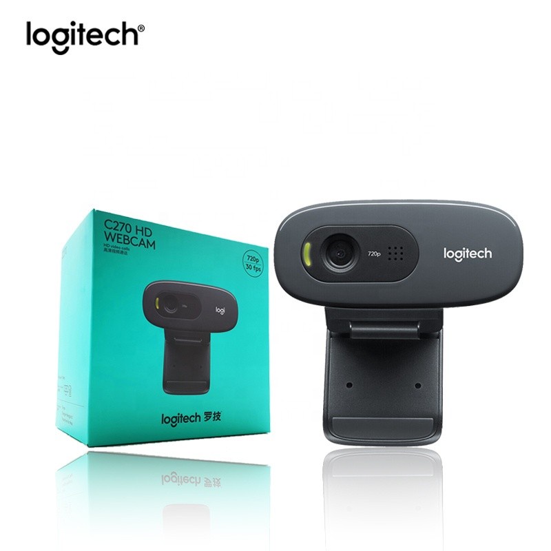 Webcam Logitech C270 720p HD 30 FPS