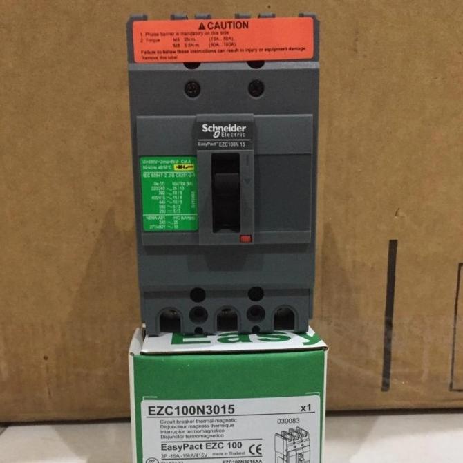 Mccb Ezc100N 50A 3P Schneider