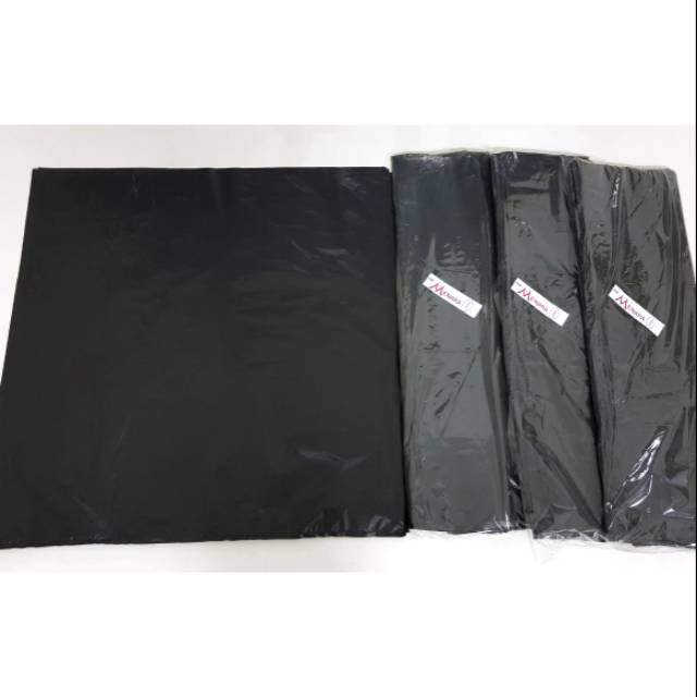 PLASTIK SAMPAH HITAM UKURAN 60 x 100 TEBAL ISI 50