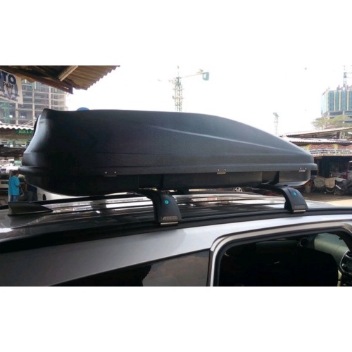 Promo paket roof box dan cross bar all new rush Murah