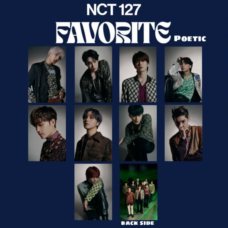 NCT 127 Favorite Acrylic Clear Keychain Gantungan Kunci Akrilik