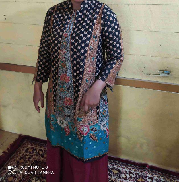 Atasan Batik Tunik Wanita | Fashion Muslim Wanita