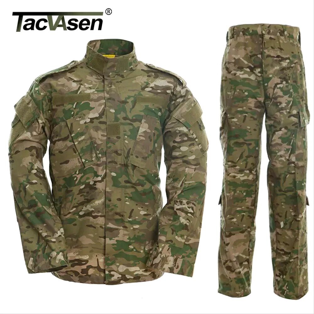 Unik Tactucal BDU SET BAJU SETELAN LORENG MULTICAM Murah