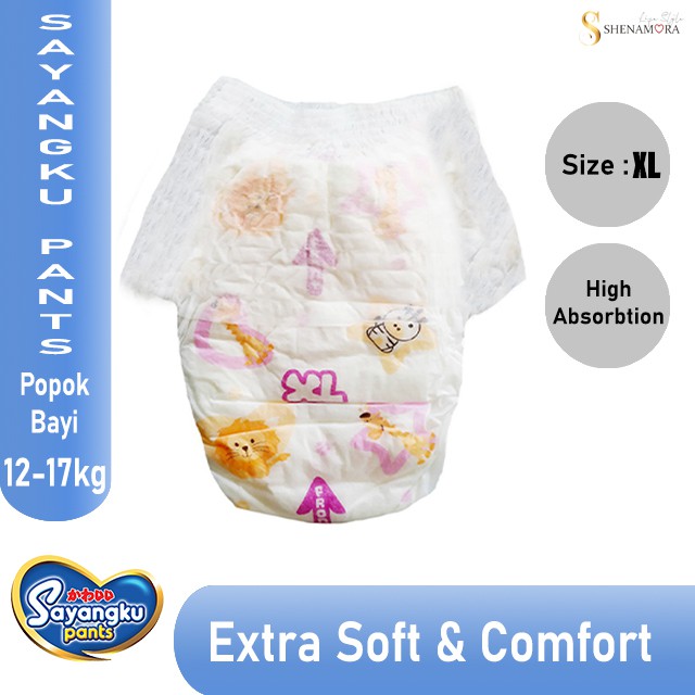 Sayangku Pants Popok Bayi XL 28 (12 - 17 kg)