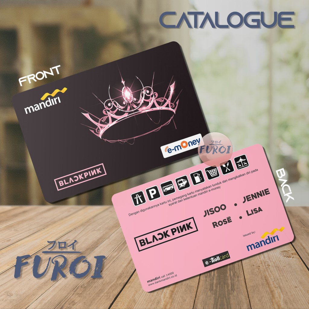 Custom Flazz BCA | Custom Emoney Mandiri | Blackpink The Album