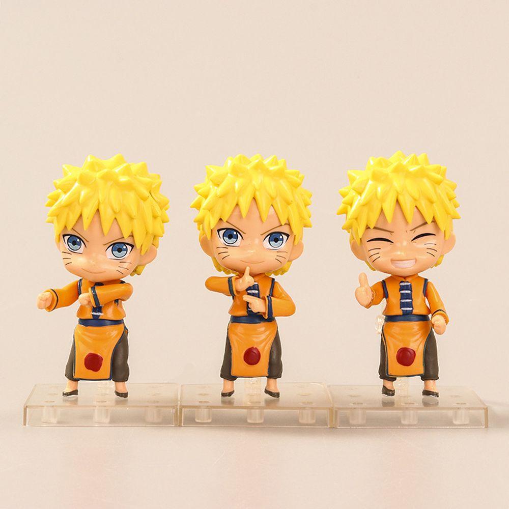 Lanfy Naruto Shippuden Figurine Untuk Hadiah Figure Mainan PVC Figure Model Toy Uzumaki Naruto