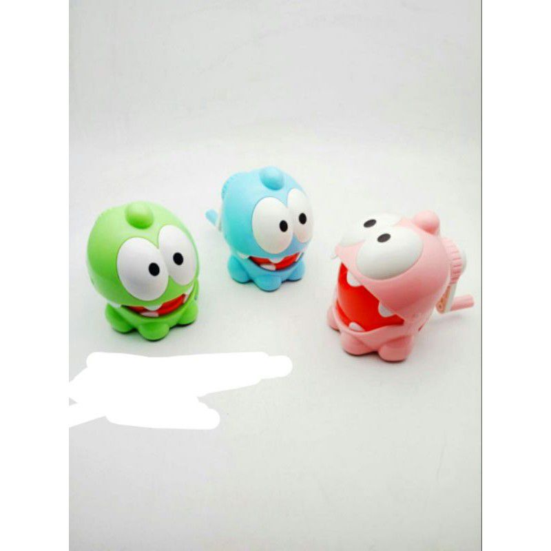 

Rautan lucu/Serutan putar karakter om nom cut the rope