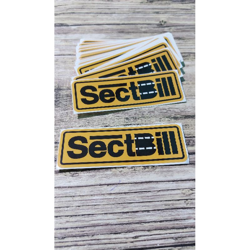 STICKER STIKER SECTBILL PRINCUT