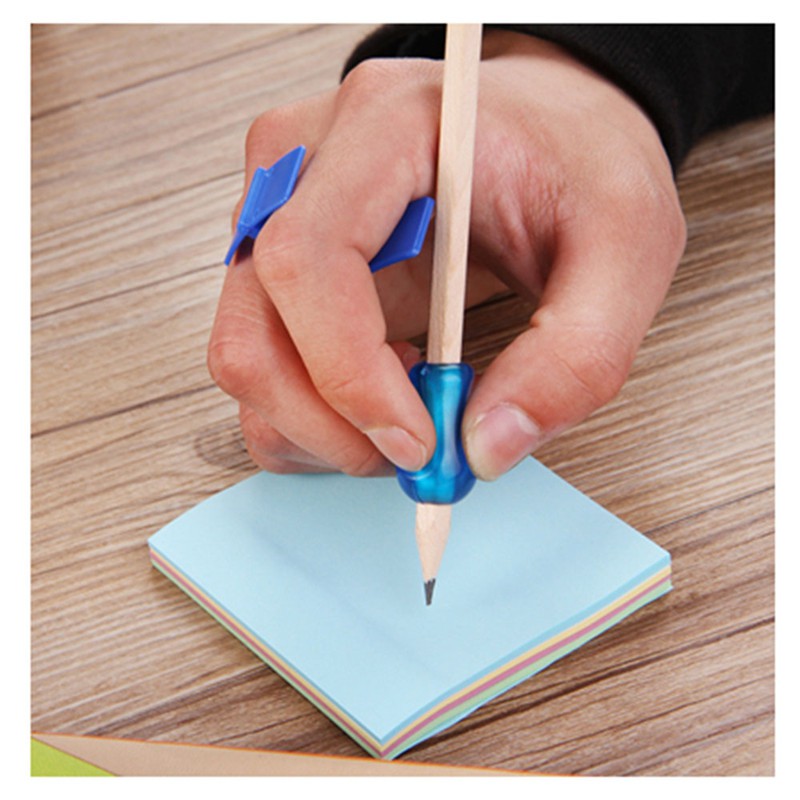 

INDORETAIL | 4 Pcs/set Kreatif Pensil Menulis Tahan Unisex Bantuan Grip Postur Koreksi Perangkat