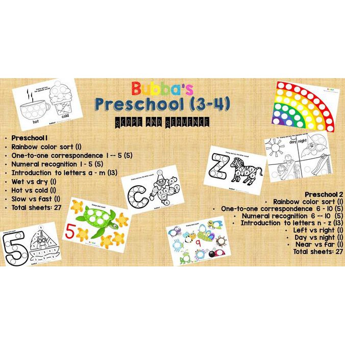 

Paket 1 Dot Painting Kit + 2 Workbooks - 3 - 4 Tahun