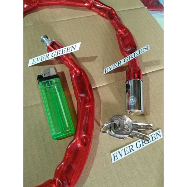 Kunci Rantai Besar 85 cm : Ban Serep Mobil / Sepeda Motor / Gerbang Pagar - gembok serbaguna alat pengaman dan keamanan kendaraan dan rumah-3