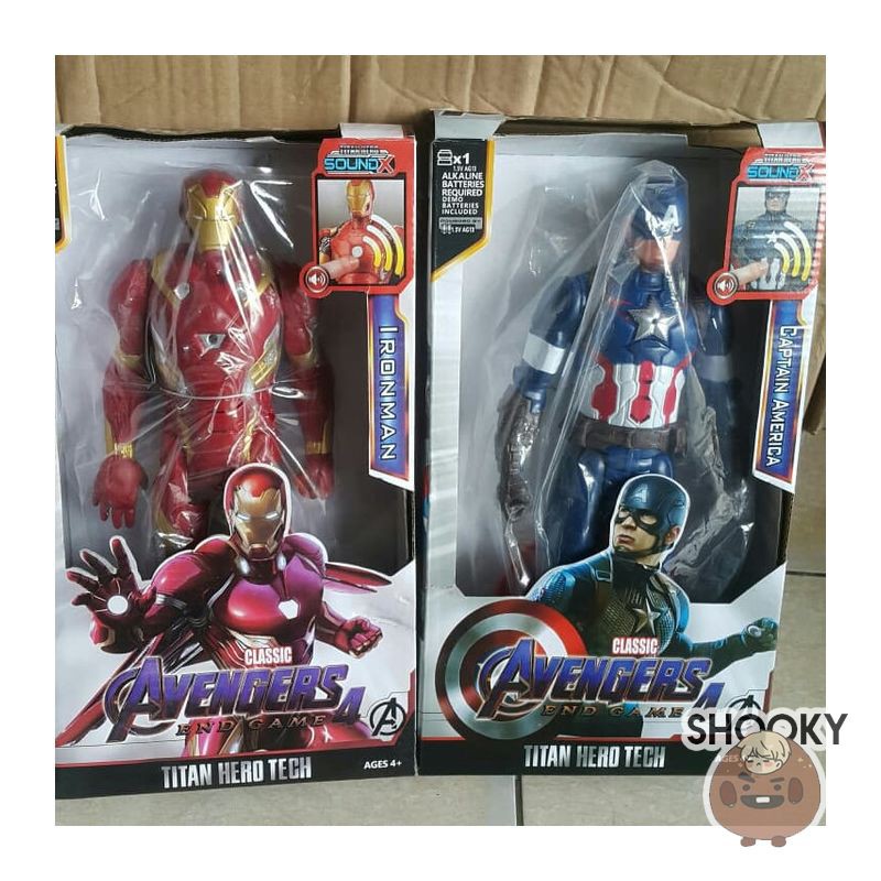Action Fgure Captain America Titan Hero TecH And Game