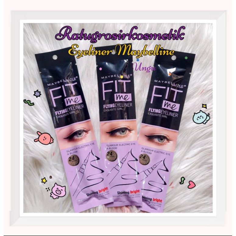 [ECER] EYELINER MAYBELLINE FIT ME  24H NO.701