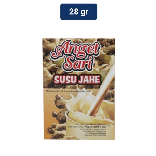 

Anget Sari Susu Jahe 28 gr