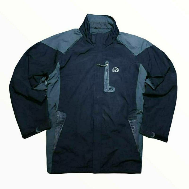 Jaket Outdoor Second MONGBLLANG size XL Windproof Waterproof Gunung Hiking Trekking