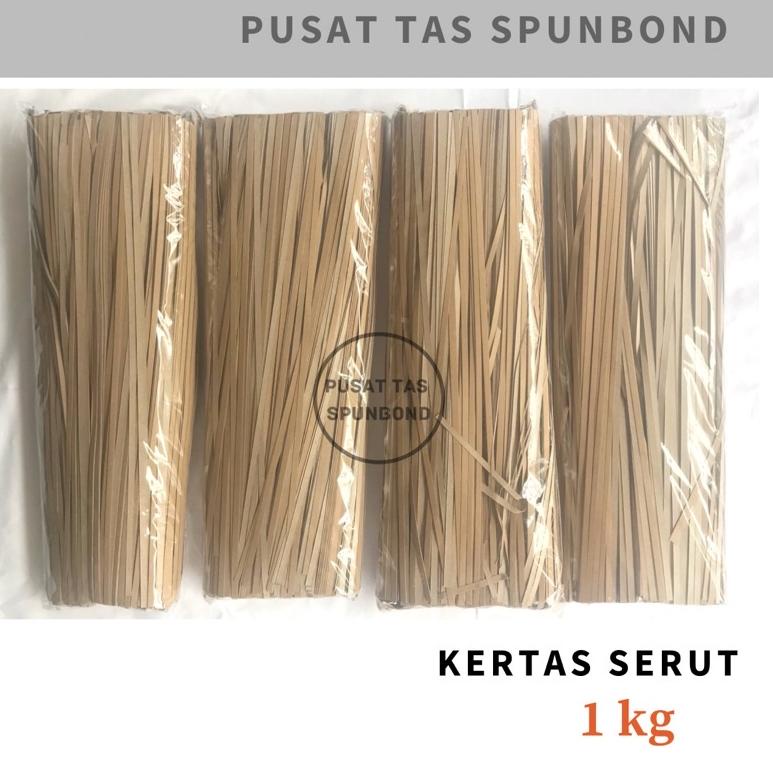 

[KODE SWEPS] Kertas Serut 1 Kg / Kertas Cacah / Shredded Paper / Kertas Suwir Packing / Kertas Coklat Serut
