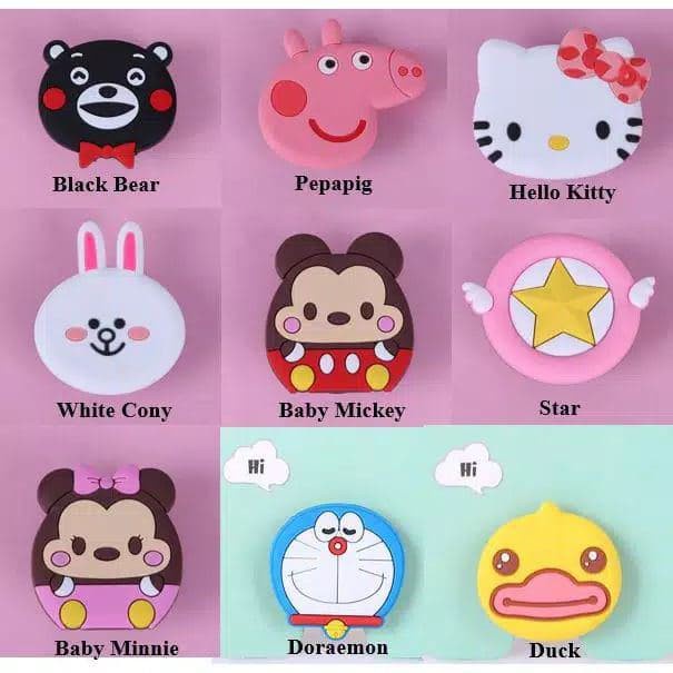 [IMPORT] - Pop Socket / Grip Phone Stand 3D Karakter Cartoon Kode VARIAN 2