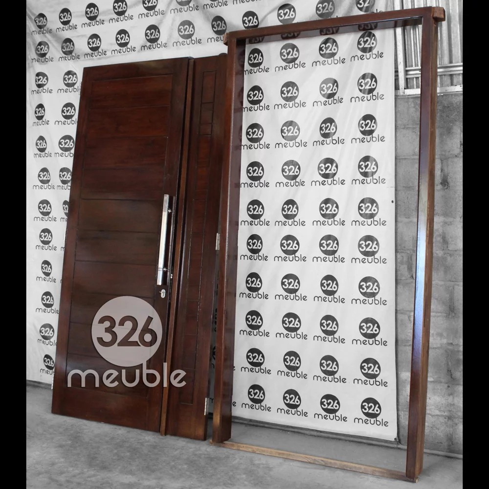 Pintu Rumah Minimalis Jati Mebel Jepara - Daun Pintu Jati - Kusen Jati