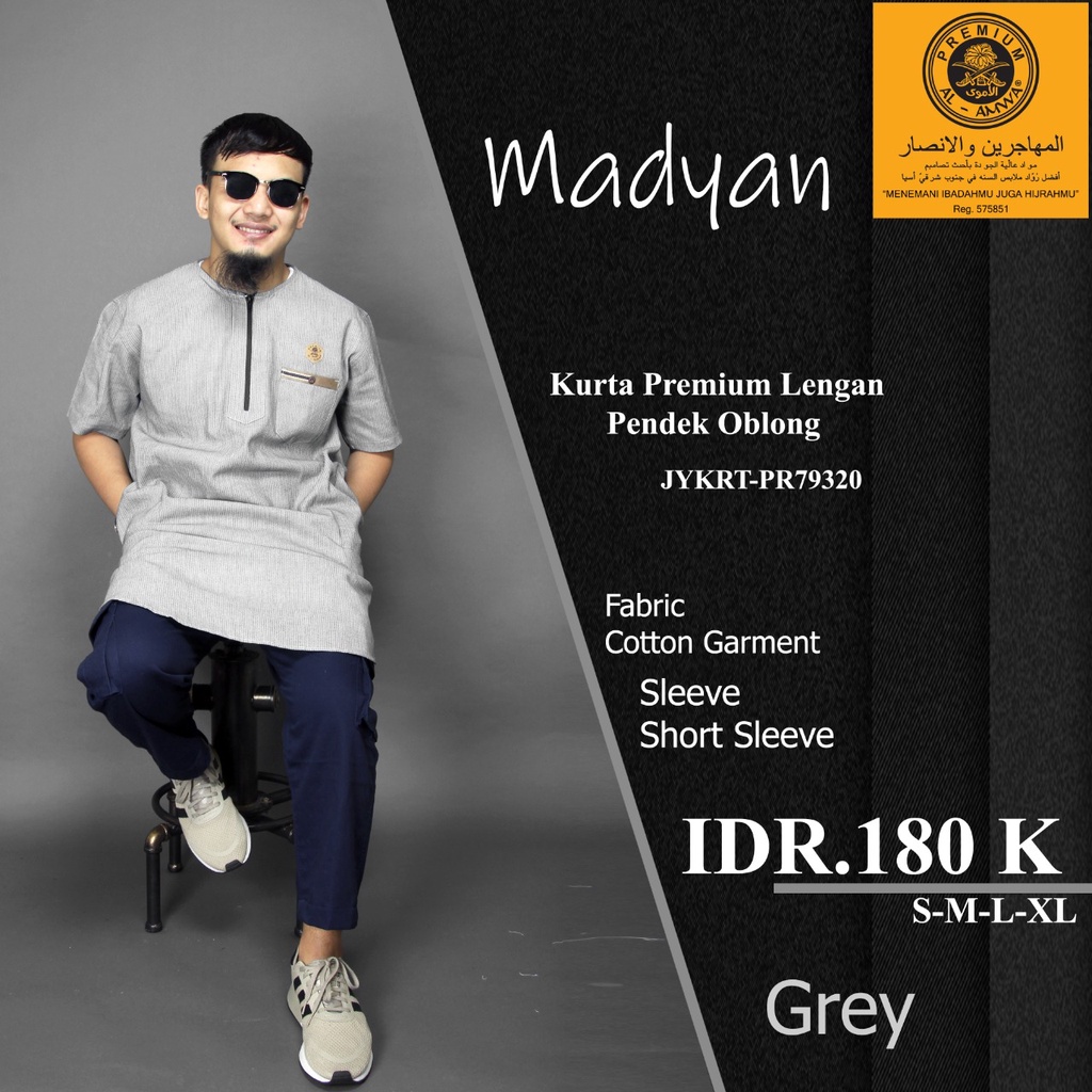 Kurta Al Amwa Lengan Pendek - Kurta Al Amwa Lengan Pendek Kerah Kemeja Al Amwa - Kurta Al Amwa Lenga