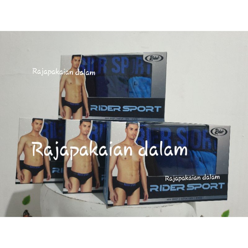 Celana dalam pria Rider R 781 Harga 3 pcs