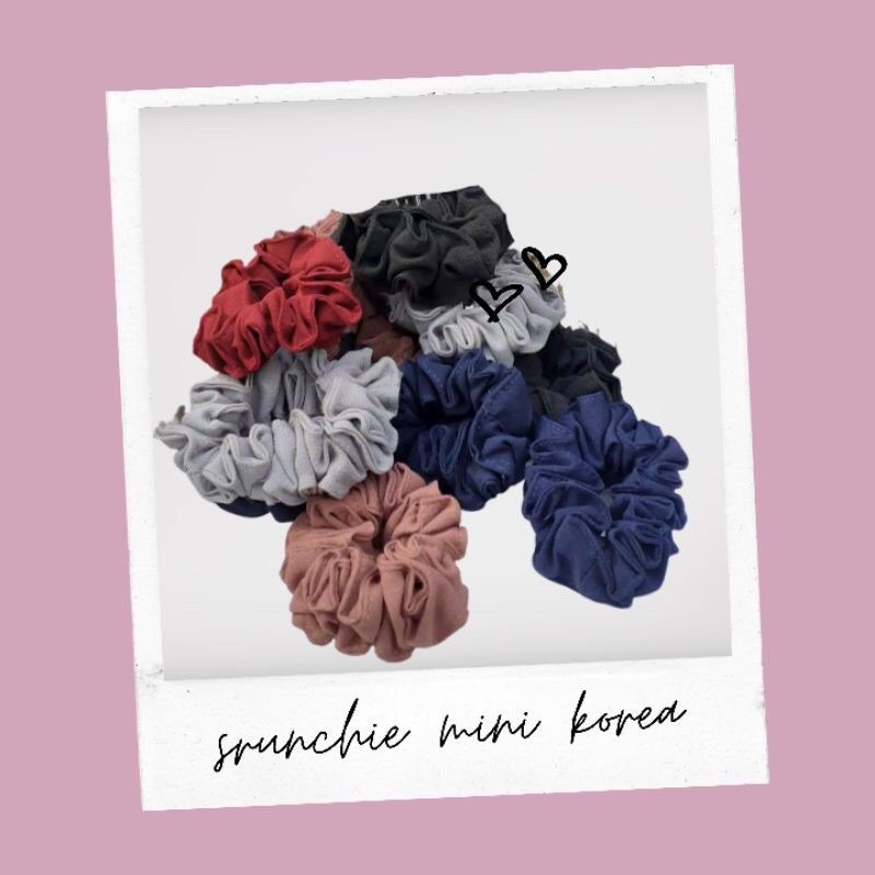 Ikat Rambut / Scrunchie Mini / Cemol / Souvenir