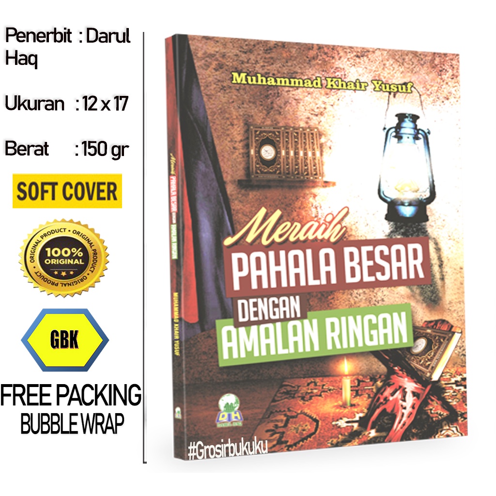 Buku Meraih Pahala Besar Dengan Amalan Ringan - Darul Haq