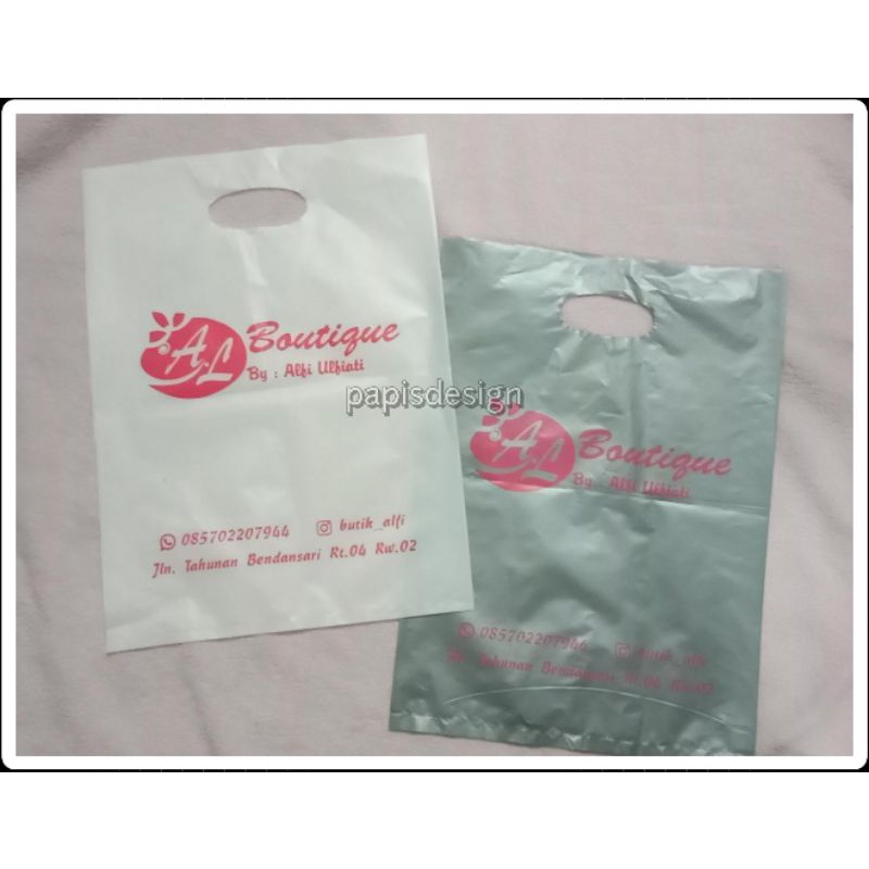 

Plastik packing plong sablon uk.25x35cm