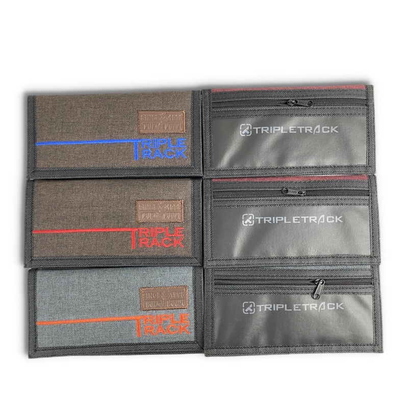 DOMPET PRIA PANJANG LIPAT 2 KANVAS TRIPLE TRACK DOMPET PRIA PANJANG MURAH DOMPET PRIA KAIN BORDIR DOMPET COWOK PANJANG DOMPET COWOK MURAH DOMPET LIPAT CASUAL DOMPET COWOK MURAH