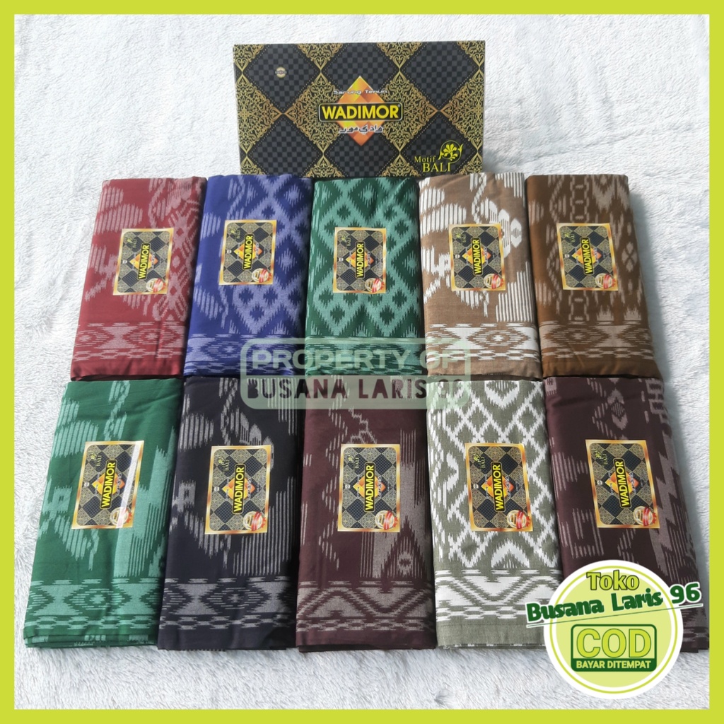 Sarung Wadimor Dewasa Terbaru | Kain Sarung Wadimor | Sarung Wadimor Motif bali