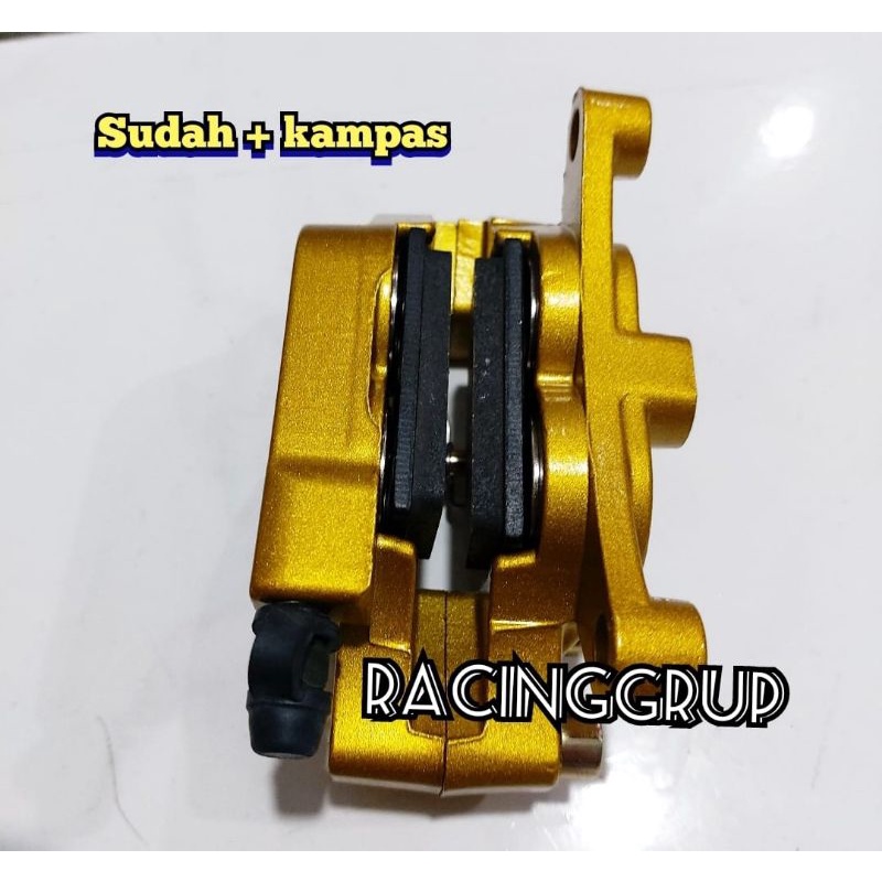 Kaliper brcmbo mini 4 piston gold red black