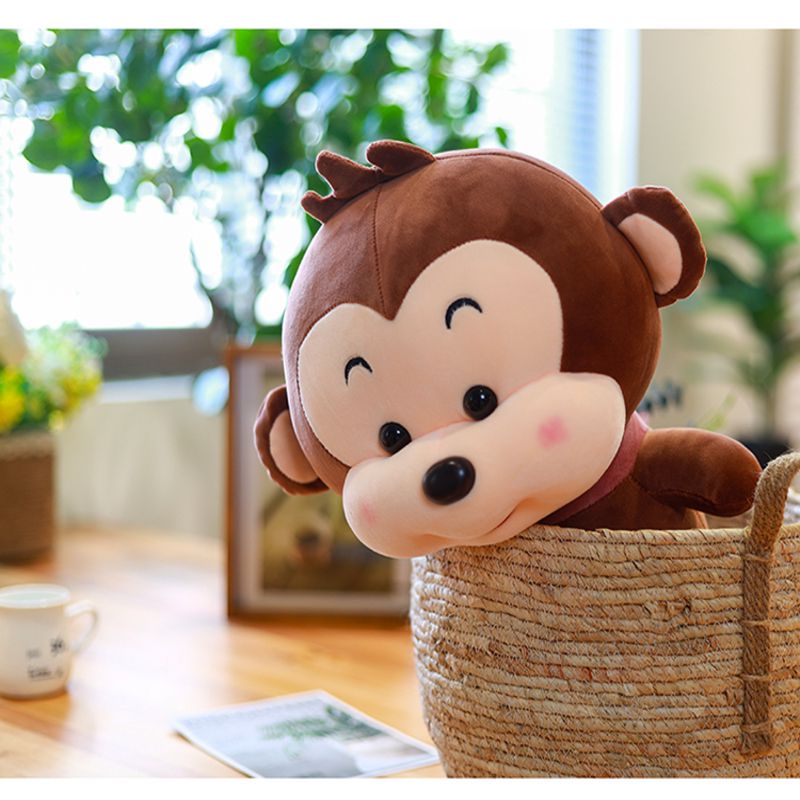 50cm Mainan Monkey Stuff Toys Boneka Stuffed Toy Plushie Plush Doll For Girls Pillow Home Decor