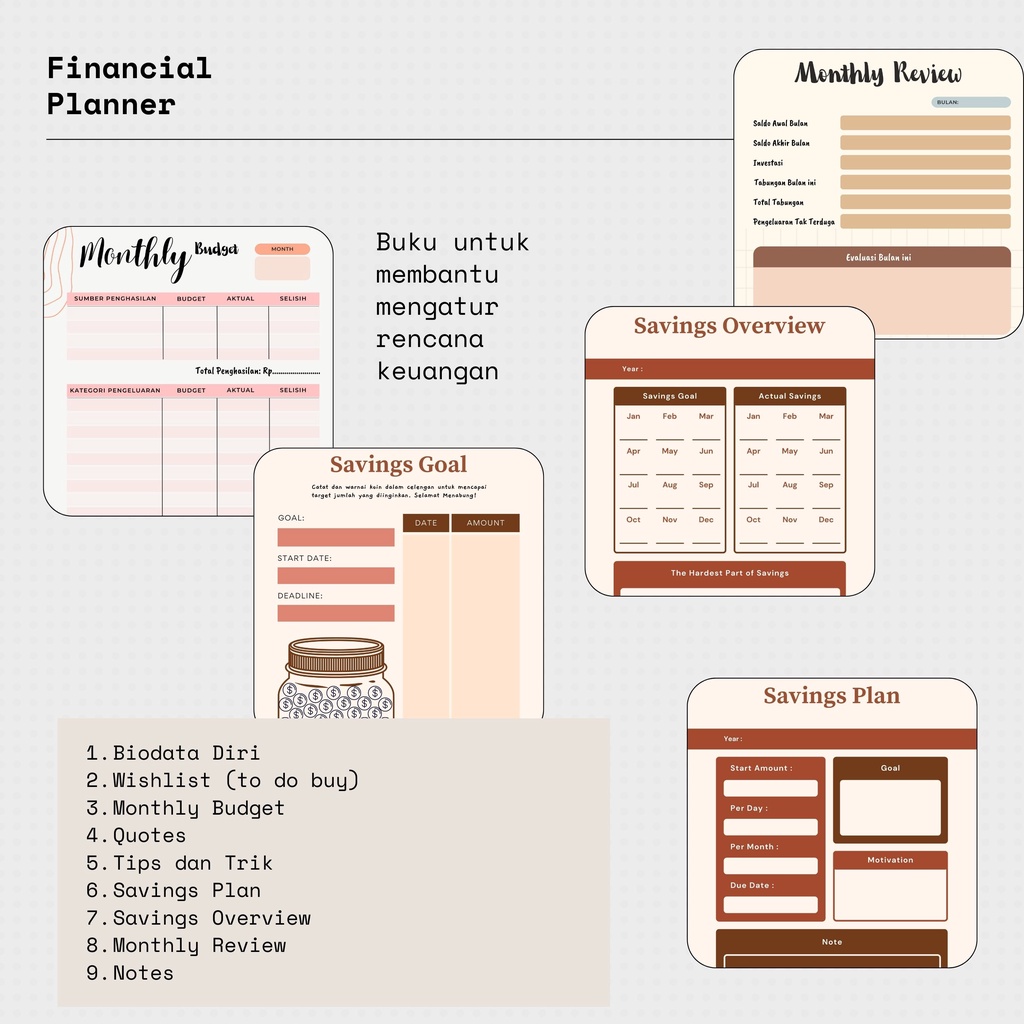 

Desain Murajaah and Financial Planner PNG/JPG/PDF