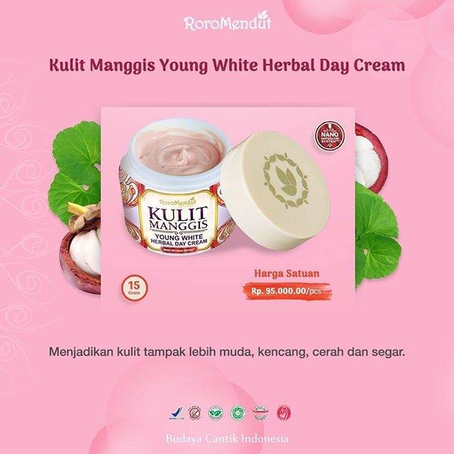 

[ROROMENDUT] DAY CREAM KULIT MANGGIS