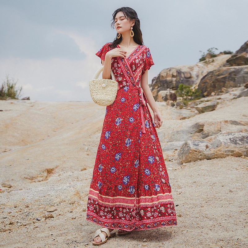 JIHAN DRESS / DRESS BOHEMIAN / BOHEMIAN DRESS / BOHO STYLE / CASUAL DRESS / DRESS SANTAI / DRESS PAN