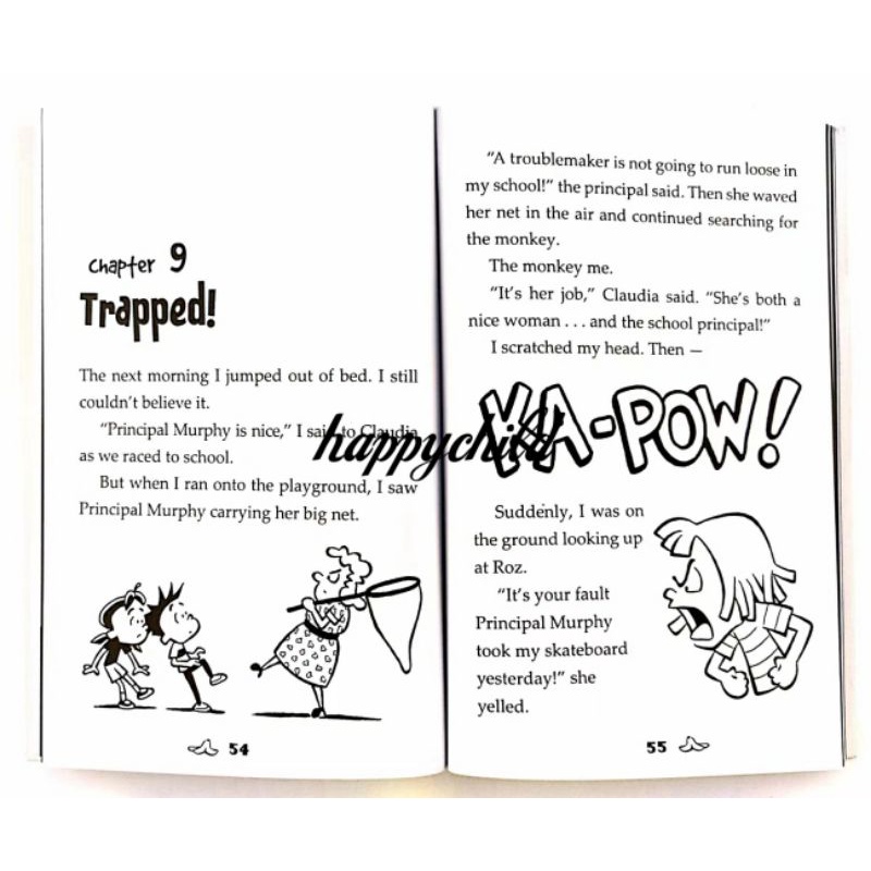 Monkey Me Series by Timothy Roland  4 books buku anak buku impor happychild