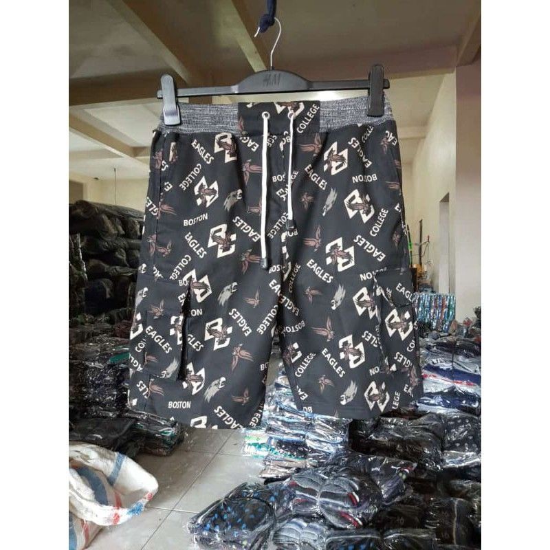 CELANA CARGO MOTIF PENDEK PRIA